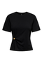 Product image of the Only elena s/s detail top in black, by brand Only
