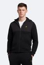 LYLE AND SCOTT SOFTSHELL JERSEY ZIP HOODIE