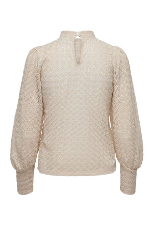 JDY AVERY L/S LACE TOP