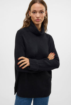 VERO MODA JUPITER LS HIGHNECK PULLOVER