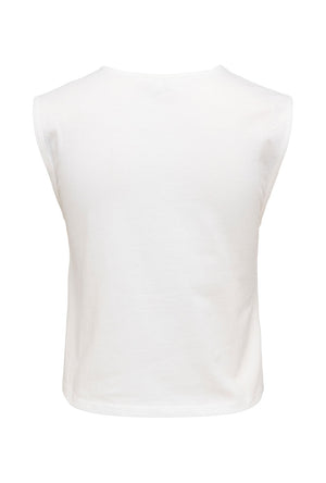 Back image of the Anica s/l tank top in mul2, by brand Only