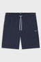 Front image of the Boss mix & match shorts in navy, by brand Boss