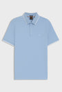 Image of BOSS PASSERTIP POLO in light blue, by brand BOSS