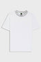 Front image of the Boss tee 5 t in white, by brand Boss