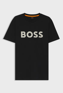 Front image of the Boss thinking 1 t in black, by brand Boss