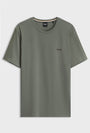 Image of MIX AND MATCH T-SHIRT in khaki, by brand BOSS