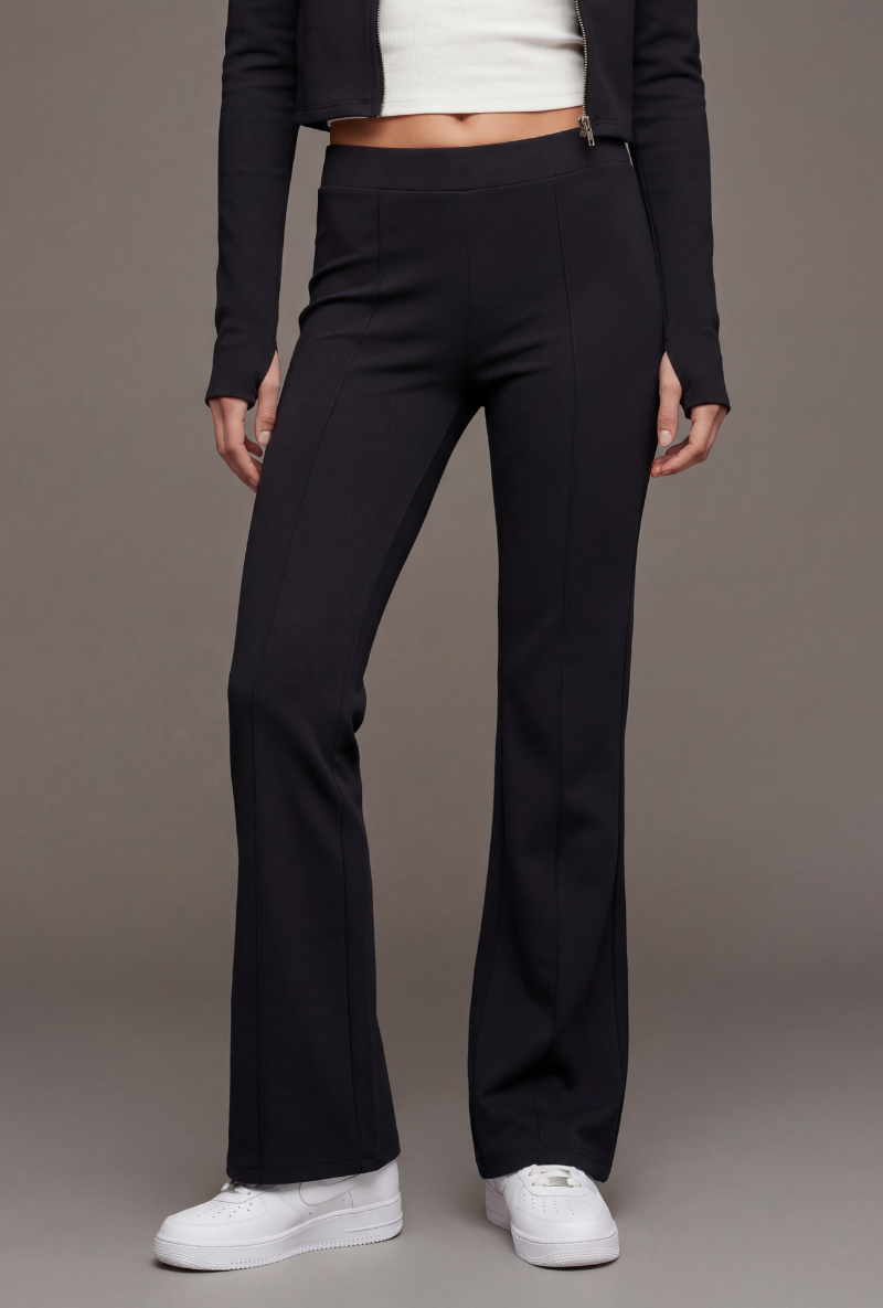 Front image of Deepstar kayla pants in black, by brand Deep star