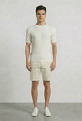 Image of DEEP CONNOR ROUND NECK KNIT in white, by brand DEEP