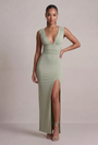 Image of DEEPSTAR ALEXIS MAXI DRESS in mint, by brand DEEP STAR