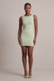 Front image of Deepstar francis mini dress in mint, by brand Deep star