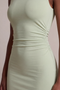 Front image of the Deepstar francis mini dress in mint, by brand Deep star