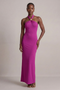 Front image of Deepstar leslie maxi dress in fuschia, by brand Deep star