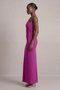 Front image of the Deepstar leslie maxi dress in fuschia, by brand Deep star