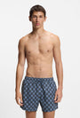 Image of HUGO AARON SWIMSHORTS in navy, by brand HUGO