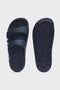 Front image of the Hugo evander sandal in navy, by brand Hugo