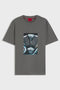 Front image of the Dostino t in dark grey, by brand Hugo