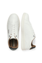 Front image of the Jack and jones hastings pu sneaker in white, by brand Jack&jones