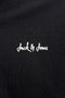 Logo detail image of the Blaze s/s polo in black, by brand Jack&jones
