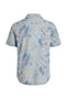 Back image of the Honolulu aop ss shirt in blue, by brand Jack&jones