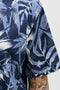 Front image of the Honolulu aop ss shirt in navy, by brand Jack&jones