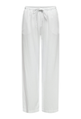 Image of CAYA LINEN MIDWAIST PANTS in white, by brand JACQUELINE DE YONG