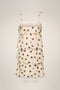 Back image of the Fay life s/l dress in cream, by brand Jacqueline de yong