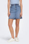 Front image of a model wearing Jdu moon hw denim skirt in denim, by brand Jacqueline de yong
