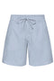 Front image of Mio mw shorts in blue, by brand Jacqueline de yong