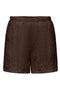Front image of Nulle life shorts in brown, by brand Jacqueline de yong
