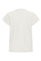 Back image of the Jdy pepper s/s top in white, by brand Jacqueline de yong