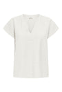 Image of JDY PEPPER S/S TOP in white, by brand JACQUELINE DE YONG