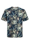 Front image of the Honolulu aop ss tee in navy, by brand Jack&jones