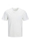 Front image of Matheo s/s tee in white, by brand Jack&jones