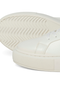 Front detail image  of the Jack and jones aspire cupsole sneaker in white, by brand Jack&jones