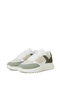 Front image  of the Jack and jones aspire pu runner in white, by brand Jack&jones