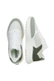 Front image  of the Jack and jones aspire pu runner in white, by brand Jack&jones