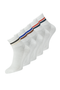Front image  of Jack and jones boston 3 pk tennis socks in white, by brand Jack&jones