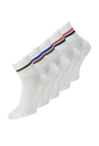 Image of JACK AND JONES BOSTON 3 PK TENNIS SOCKS in white, by brand JACK&JONES