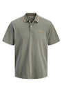 Image of BLAZE S/S POLO in green, by brand JACK&JONES