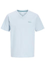 Image of BLAZE VNECK TSHIRT in blue, by brand JACK&JONES