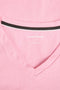 Front image of the Blaze vneck tshirt in pink, by brand Jack&jones