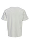 Back image of the Indiana tee ss crew neck in beige, by brand Jack&jones