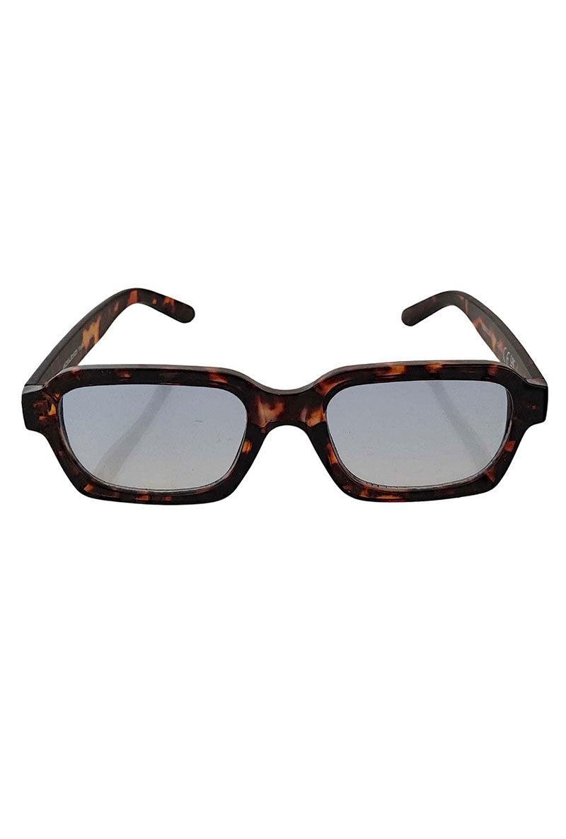 Front image of Avey sunglasses in brown, by brand Jack&jones