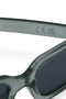 Detail image of the Avey sunglasses in green, by brand Jack&jones