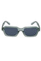 Front image of Avey sunglasses in green, by brand Jack&jones