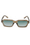 Front image of Avey sunglasses in light brown, by brand Jack&jones