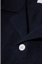 Detail image of the Casual linen blend resort shirt in black, by brand Lindbergh
