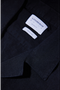 Detail image of the Casual linen blend resort shirt in black, by brand Lindbergh
