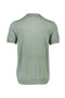 Back image of the Ecovero s/s knit polo in light green, by brand Lindbergh
