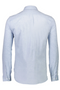 Back image of the Linen/cotton ls shirt in blue, by brand Lindbergh